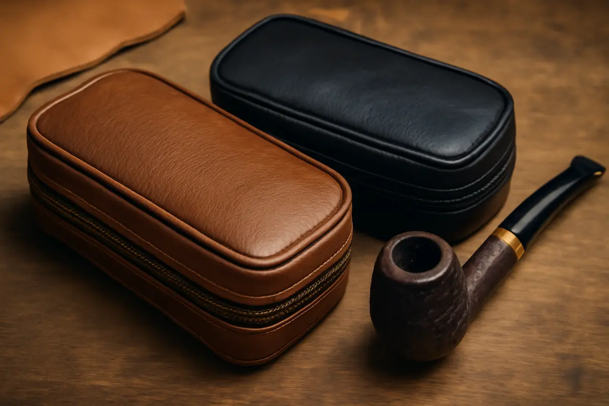 Custodie porta pipe in pelle: materiali e finiture che aumentano la durata