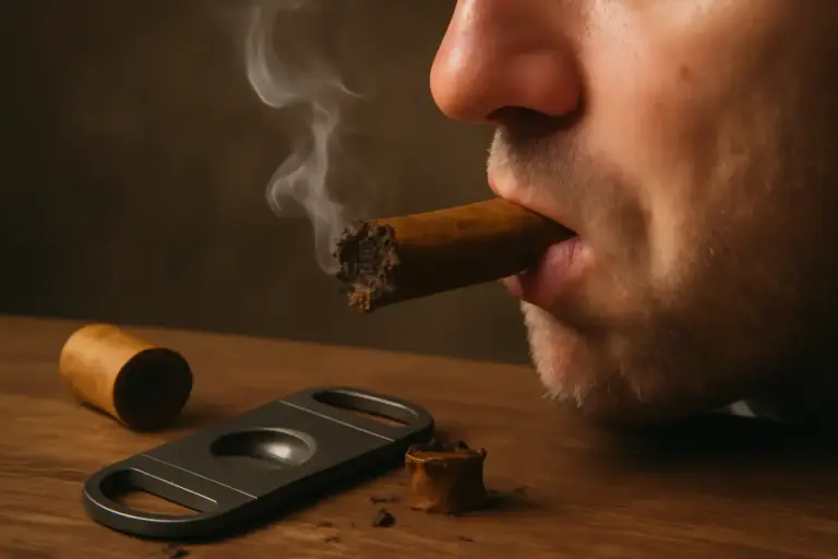 Cosa succede se tagli troppo corto un sigaro? L’errore che compromette tiro e combustione