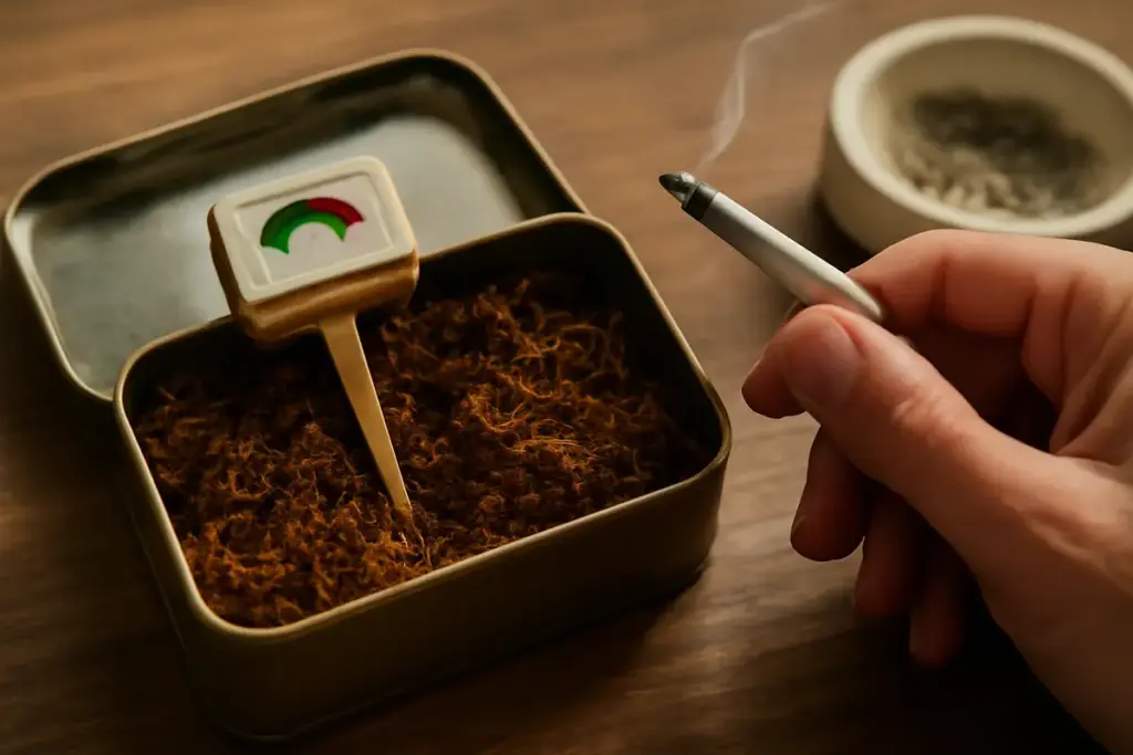 Perché il tabacco mantenuto troppo umido altera il gusto? Il dettaglio che quasi tutti ignorano